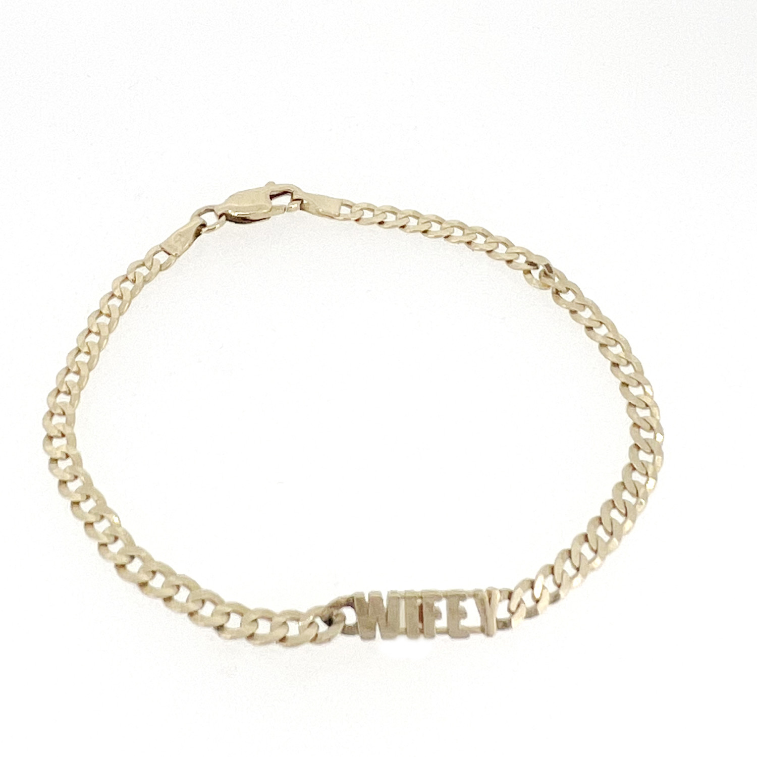Wifey bracelet on sale
