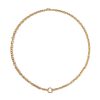 Slinkee Clip Necklace in 18K Yellow Gold