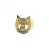 Emerald Ride or Die Ring in 18K Yellow Gold - Size 7