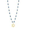 Classic Star of David Necklace in Sapphire