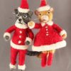 Mr. and Mrs. Cat Clause Ornament