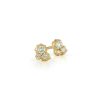 Mini Sophisticate Cluster Studs in 18K Yellow Gold