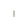(Single) White Equilibrium Stud in White Gold