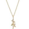 Diamond Vine Necklace in 14K Yellow Gold