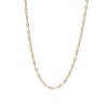 Baby Anchor Chain 18 inch in 14K Yellow Gold