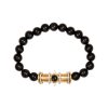 Tuxedo Mask Bracelet in 18K Yellow Gold
