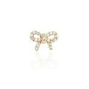 (Single) Diamond Mini Bow Stud