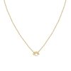 Itty Bitty Rainbow Necklace in 14K Yellow Gold