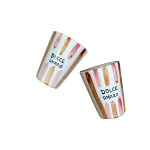 Dolce Amaro Bordeaux Shot Glass - SET of 2