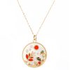 Love Autumn Pendant in 18K Yellow Gold