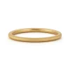 Large Plie Bangle in 18K Yellow Gold