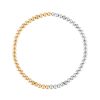 4mm Two-Toned Ball Bracelet