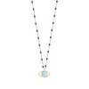 Eye Necklace in Bleuet