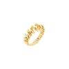 Jumbo Slinkee Ring in 18K Yellow Gold