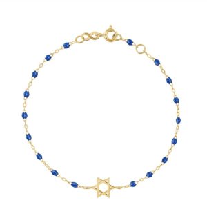 Classic Star of David Bracelet in Lapis