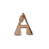 Small Letter "A" Lock in 14K Yelllow Gold