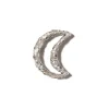 Surface of the Moon Lock in Sterling Silver