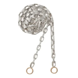 Biker Chain in Polished Sterling Silver - 24"
