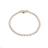 Gates Bezel Tennis Bracelet in 14K Yellow Gold