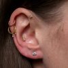 Kwiat .72tcw Round Diamond Studs in Platinum