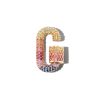 Ombre Allstone Chubby Babylock in 14K Yellow Gold