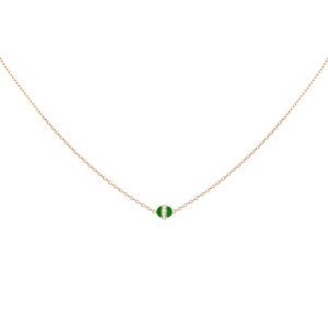 The Single Chlorine Necklace in 18K Yellow Gold
