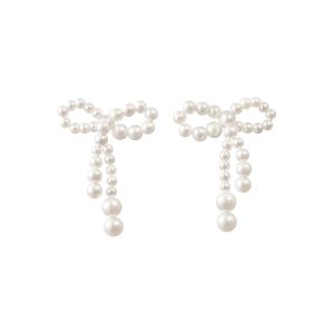 Rosette de Perles Earrings in 14K Yellow Gold