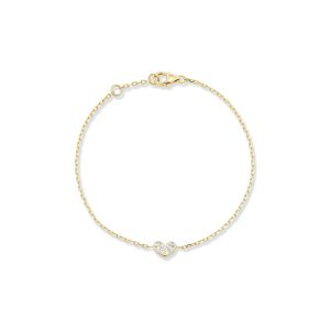 Mini Sweetheart Bracelet with Diamonds