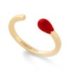 Red Match Stack Ring in Size 6