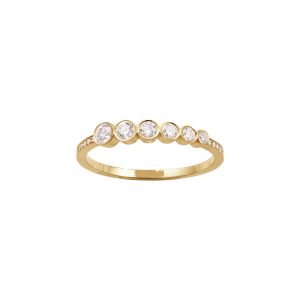 Pleine Lune Diamant Ring in 18K Yellow Gold
