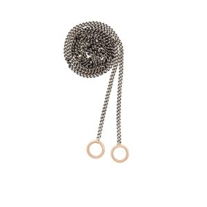 Fine Curb Chain in Sterling Silver - 15"