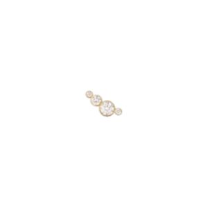 Flacon de Diamants in 18K Yellow Gold - Single Left Ear Climber