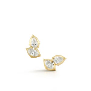 Posey Studs II in 18K Yellow Gold Pair