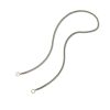 Not So Heavy Curb Chain in Sterling Silver - 15"
