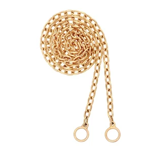 Pulley Chain in Yellow  Gold - 15"