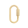 Medium Lock in 14K Yellow Gold