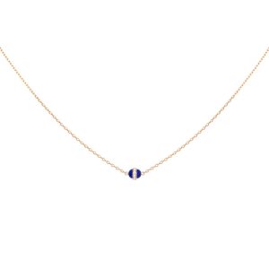 The Single Atom Necklace in 18K Yellow Gold