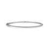 Small Tatum Cuff Bracelet in 18K White Gold