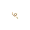 Mini Loop Earring in Gold (Single)