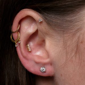 Kwiat 1.00tcw Round Diamond Studs in Platinum