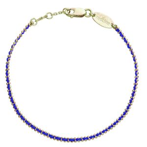 Yellow Gold Aurore Bracelet in Ocean