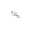 Double Diamond Mini Loop Earring  (Single)