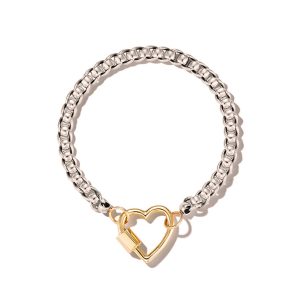 Rolling Curb Chain in Sterling Silver - 6"