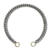 Heavy Curb Chain  in Sterling Silver - 5.5