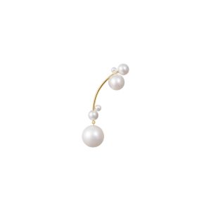 Stellari Earring in 18K Yellow Gold - Single Right Ear Climber