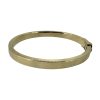Engravable 6mm Bangle in 14K Yellow Gold- Size 18