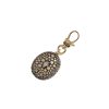 Oval Pocket Watch Pendant with Albert Clip