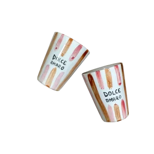 Dolce Amaro Bordeaux Shot Glass - SET of 2