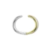 Hinged Cuffling in Sliver and Brass