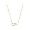 Diamond Lola Necklace in 18K Yellow Gold